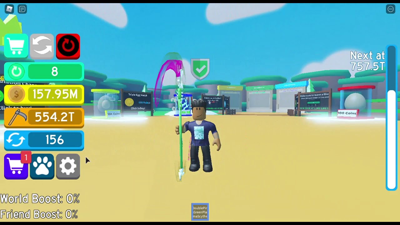 (2021) ALL *NEW* SECRET OP CODES! Scythe Simulator Roblox