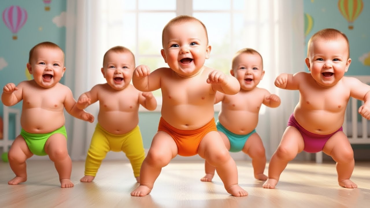 🎈 Dudi Dudi Dum Dum Fun Song | Bright Colors & Toddler Dance 🥰