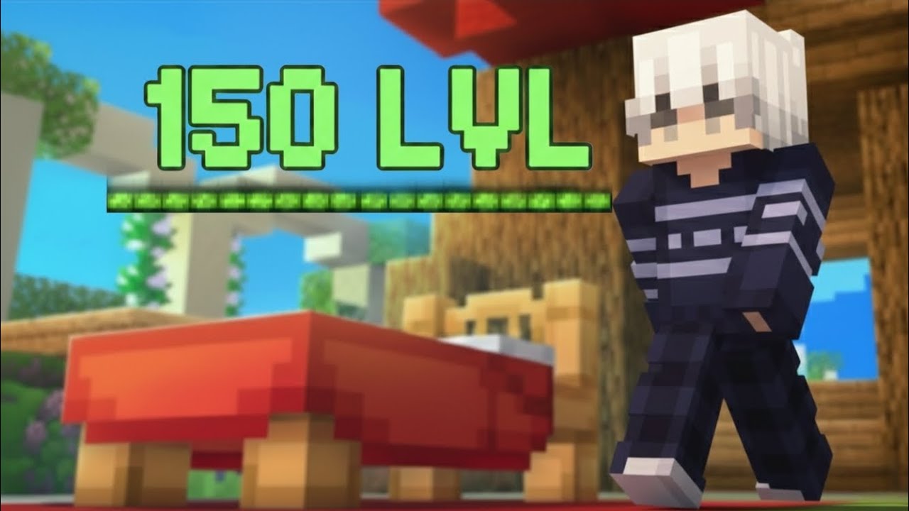 I reached level 150 in Hive Bed Wars