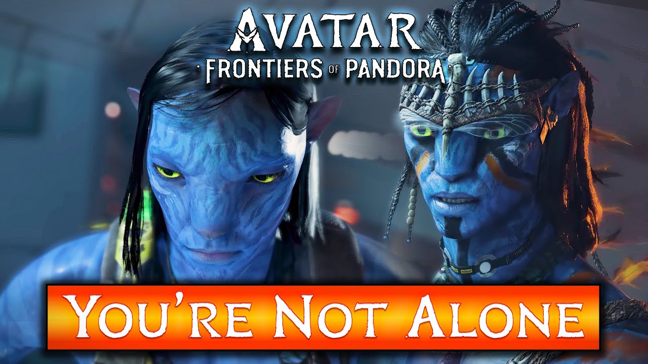 Avatar Frontiers of Pandora | From the Ashes Cutscene | So'lek Becomes Teylan’s Father Figure