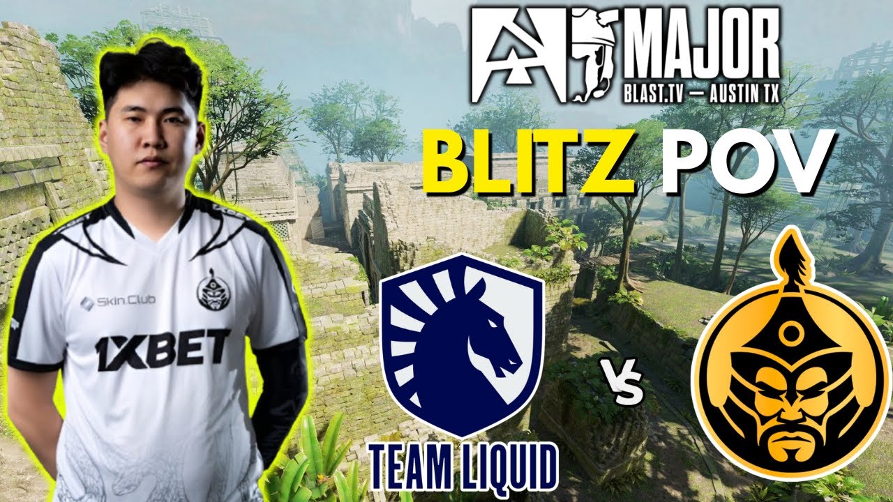 bLitz POV | TheMongolZ vs Liquid (21/8/9) CS2 - BLAST.tv Austin Major 2025