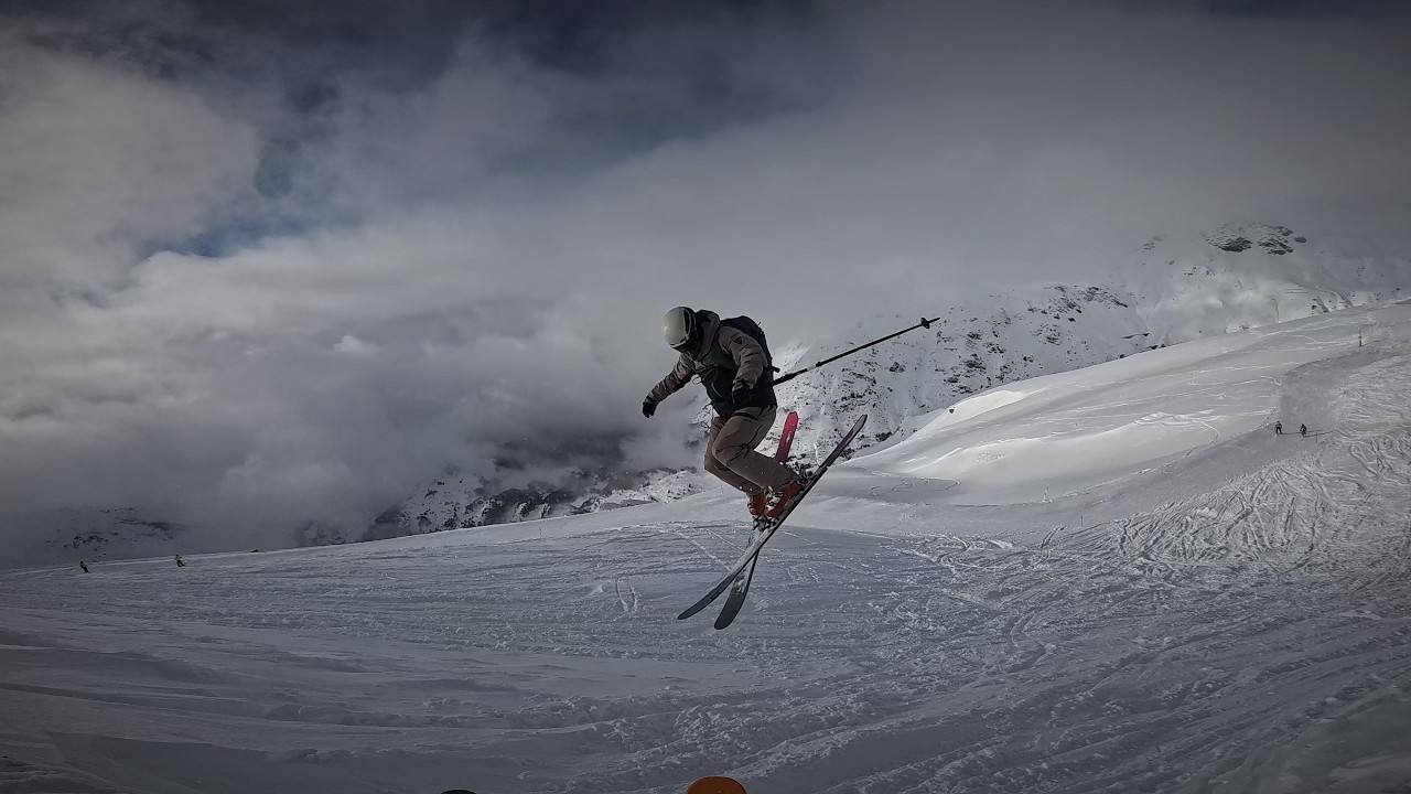 ESQUIANDO en NIEVE POLVO | MEJORES BAJADAS de la TEMPORADA
