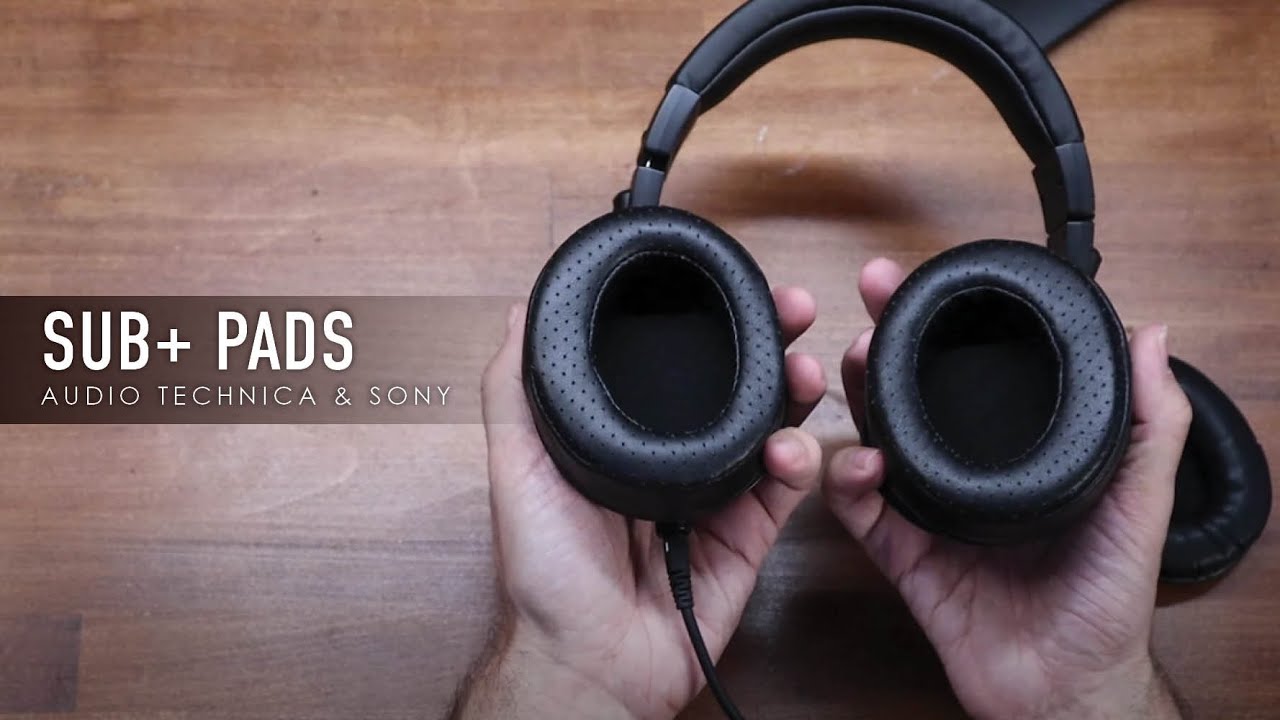 Накладки ZMF Sub+ для Audio Technica M20/30/40/50x и Sony 7506, использование и измерения наушник...