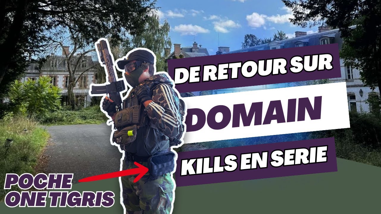 Gameplay CQB sur DOMAIN ! Airsoft Français