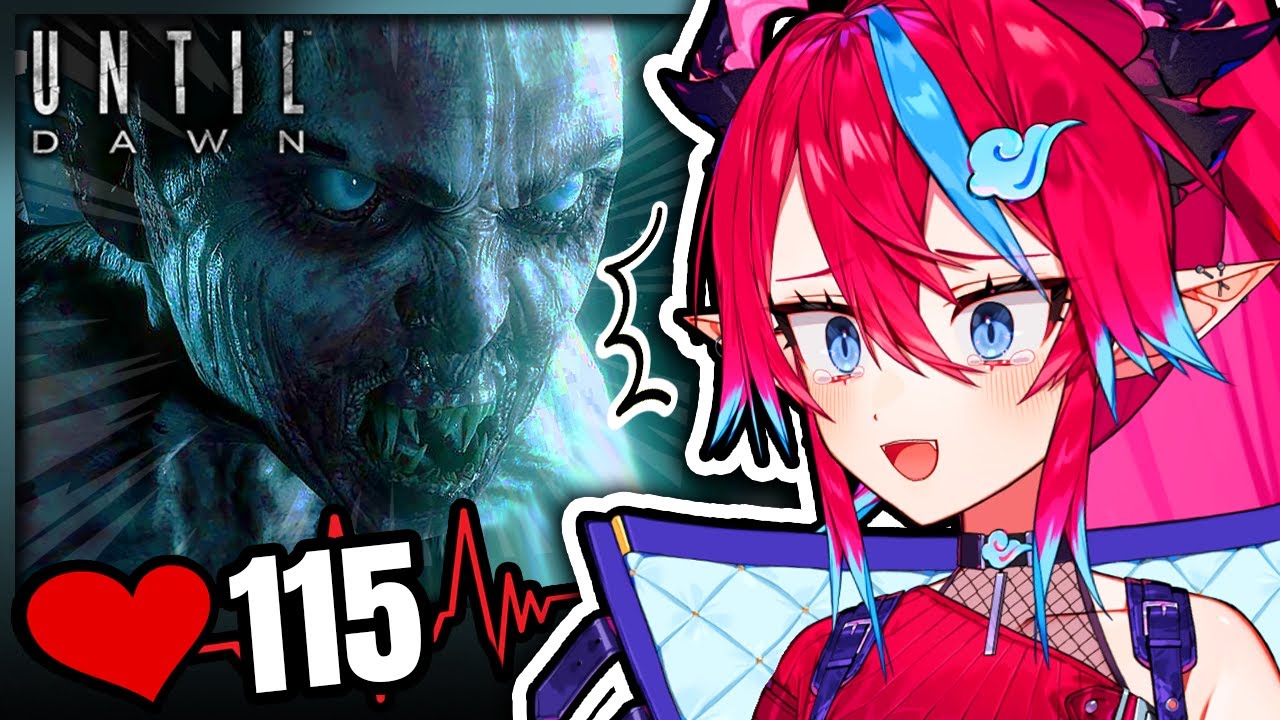 🔴 SCARY GAME + HEART RATE MONITOR【FIRST TIME PLAYING: UNTIL DAWN】PART 1