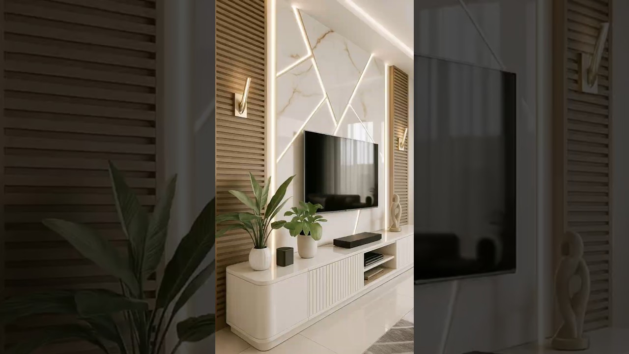 Top 5 Trending Tv Unit Design 2025 | Modern interior design Trends ideas for small spaces