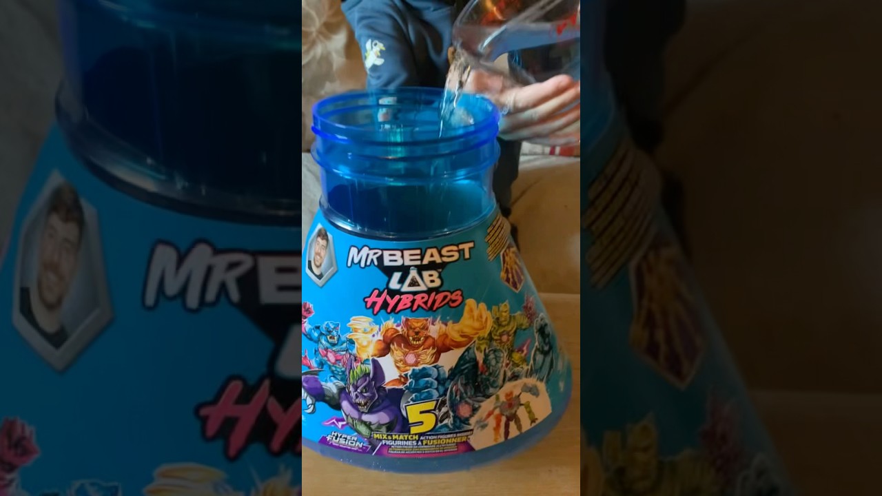 NEW Mr Beast Lab Hybrids Hyper Fusion Mix & Match Mega Pack Toy Review #review