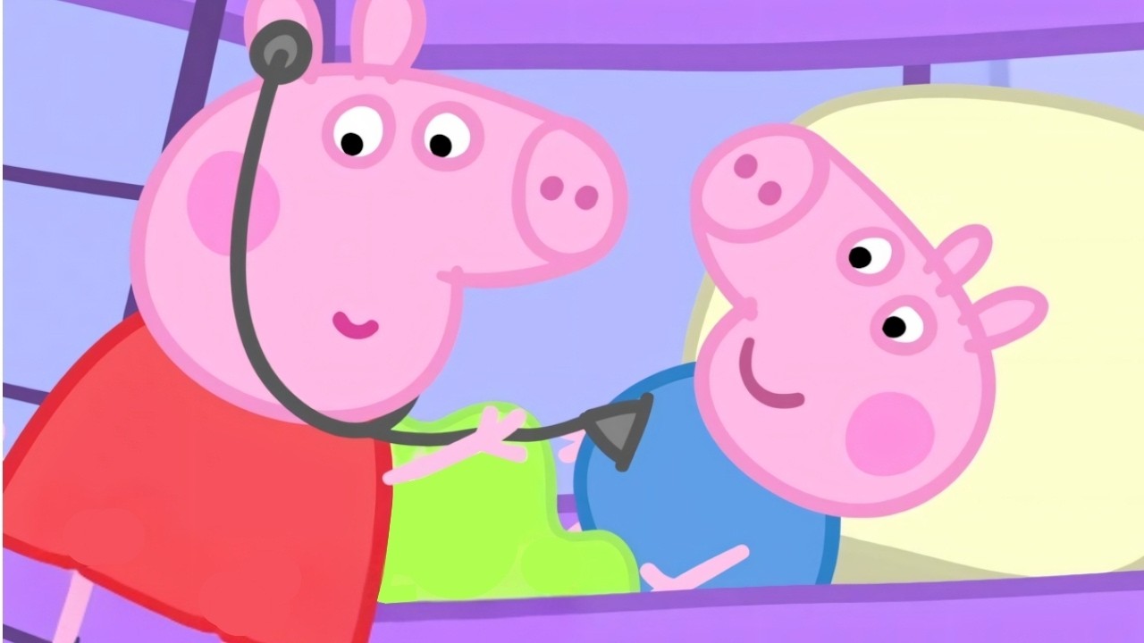 Peppa Pig 🌡️ Docteur Peppa est là ! 🧸✨ Dessins animés