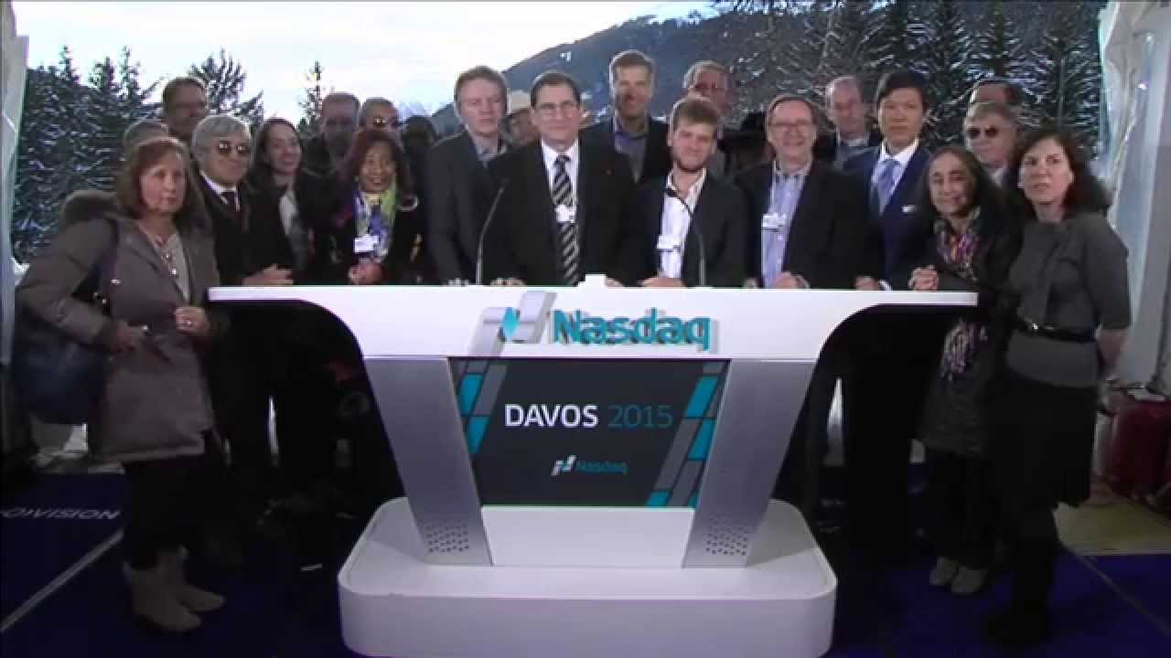 Nasdaq Opening Bell Live from the World Economic Forum in Davos