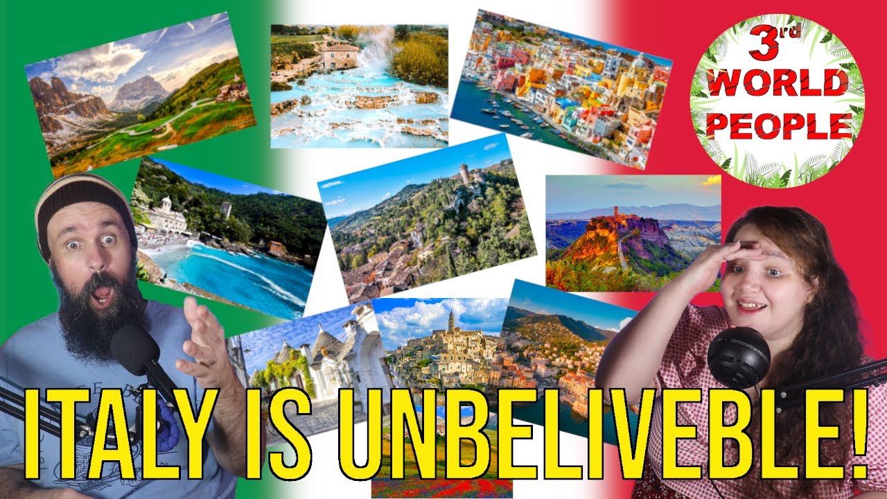 3rd WORLD PEOPLE DISCOVER MIND-BLOWING PLACES IN ITALY | ITALY REACTION