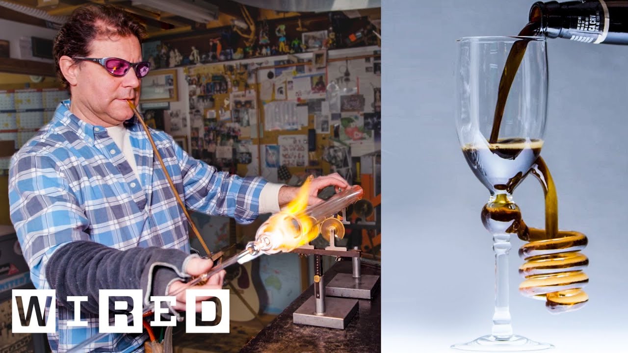 Scientific Glass Blower Makes Beer Glasses | WIRED
