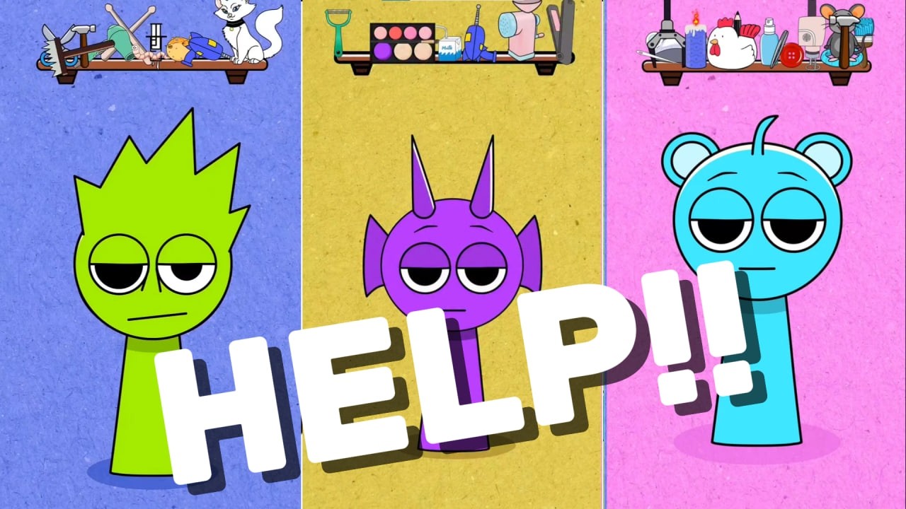 INCREDIBLE SPRUNKI HELP! | Tiles Hop EDM Rush