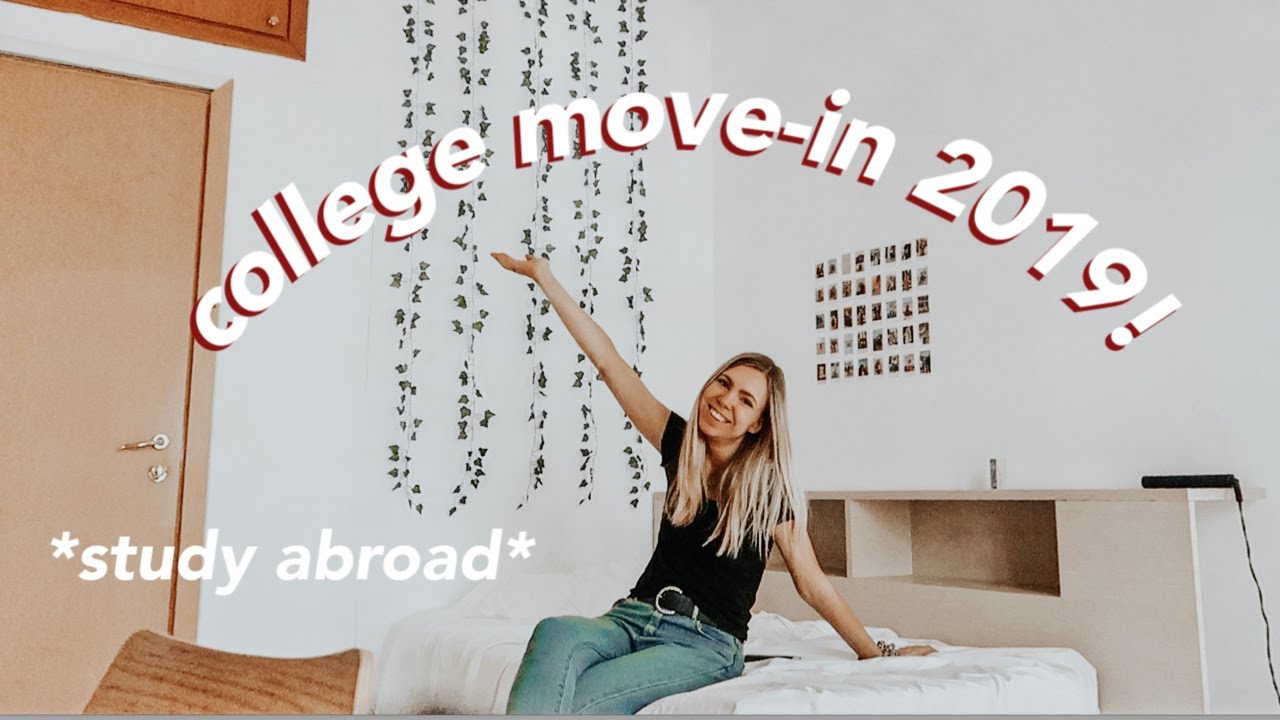 COLLEGE MOVE IN VLOG 2019: study abroad in milan, italy!!