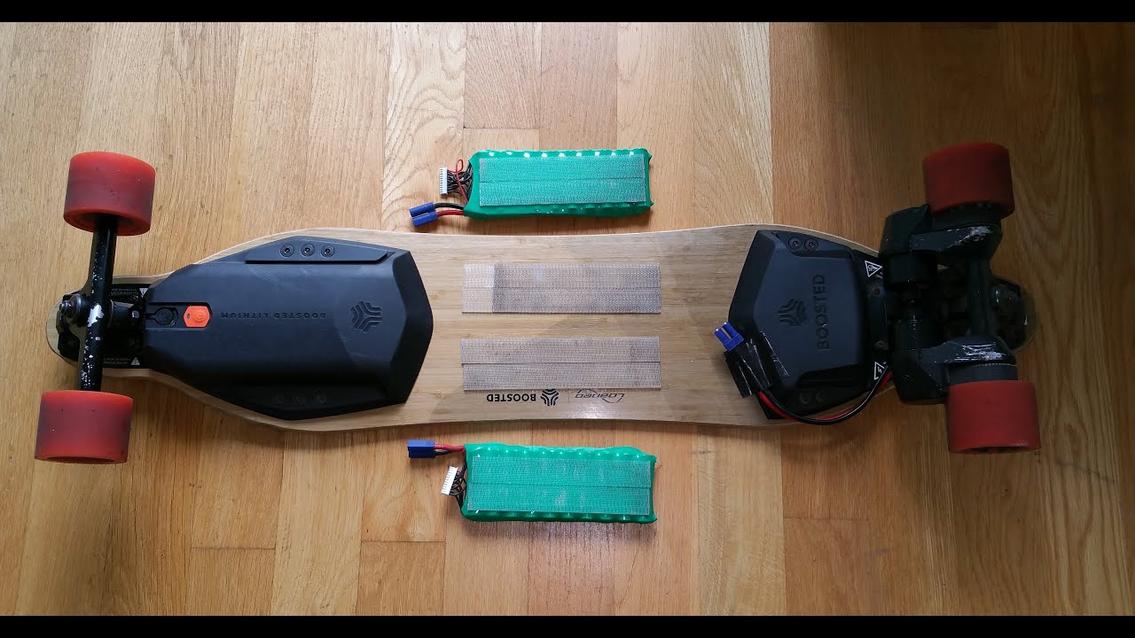 Boosted Boards Extended Range Test with One 18650 Pack