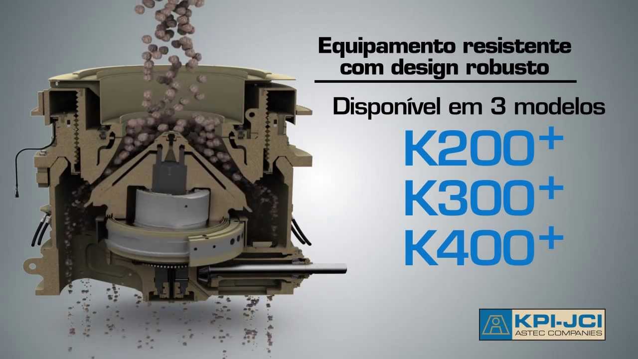 Linha de Britadores Cônios Kodiak® JCI-Astec