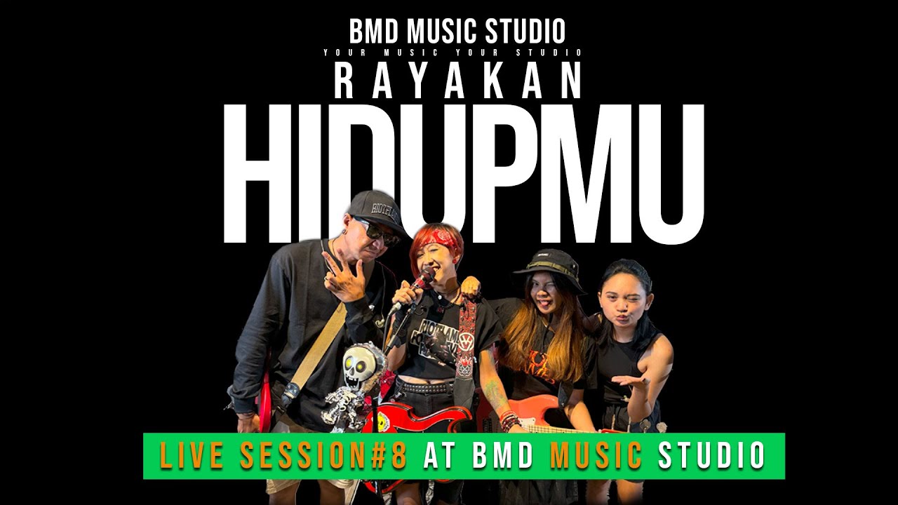 HAVINHELL - RAYAKAN HIDUPMU LIVE SESSION #8 BMD MUSIC STUDIO