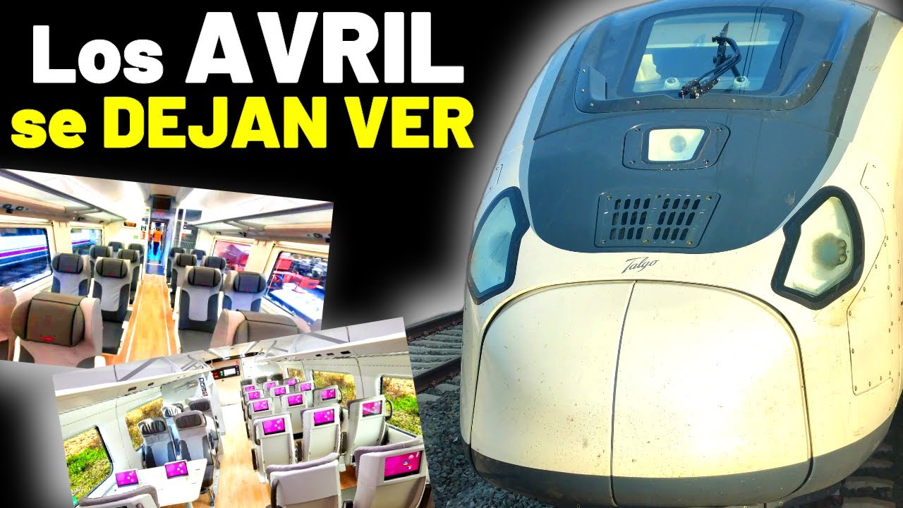 🥳 TODOS LOS DETALLES del Nuevo Tren AVRIL 🥳 Interior / Tiempos Frecuencias Rutas Galicia y Asturias