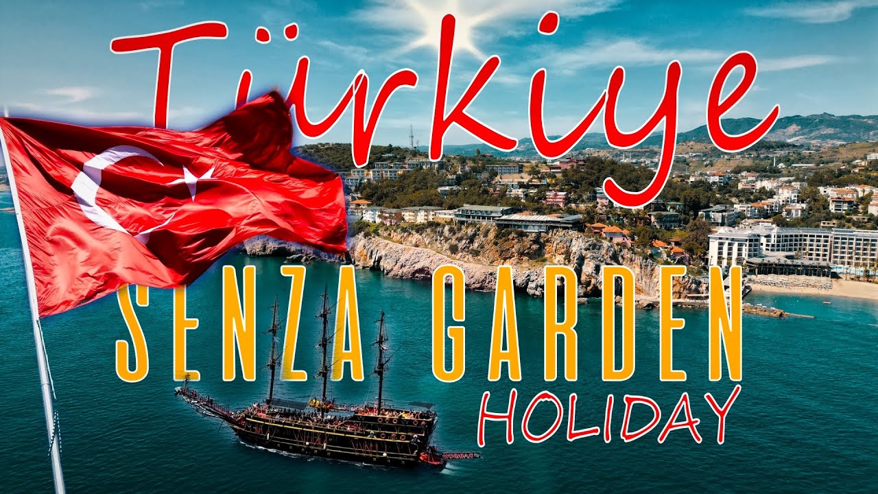PL SENZA GARDEN HOTEL TURCJA T&uuml;rkler Alanya HOLIDAY T&uuml;rkiye TRAVEL VIDEO 