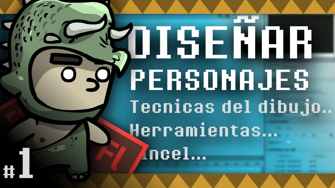 Tutorial adobe flash: Como diseñar personajes desde cero #1
