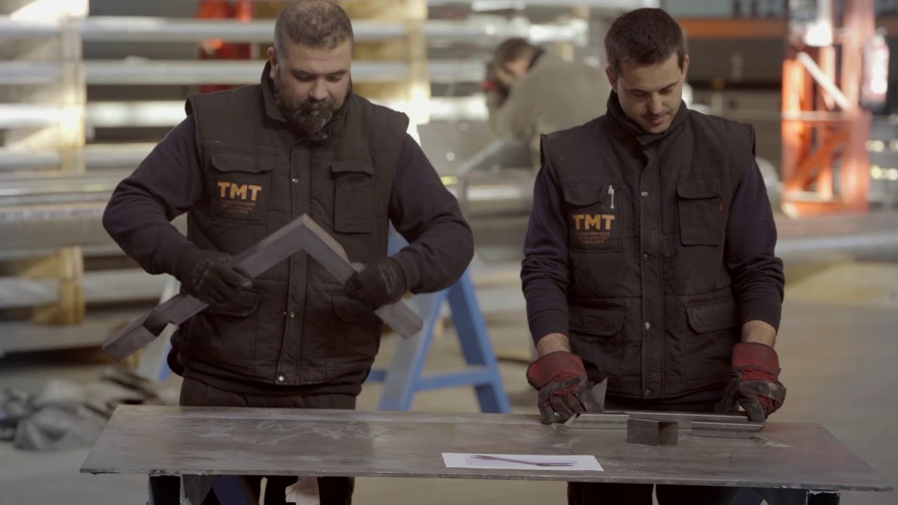 Ensamblaje tipo mecano con corte láser tubo - TMT