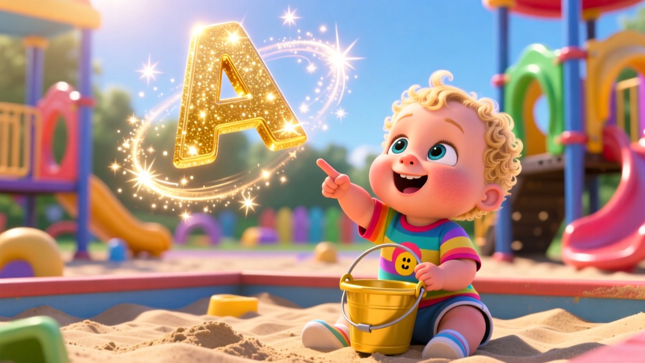 Sandbox Learning Joy 🏖️🧸 Fun Playground Song for Kids | Toddler Learning & Playtime