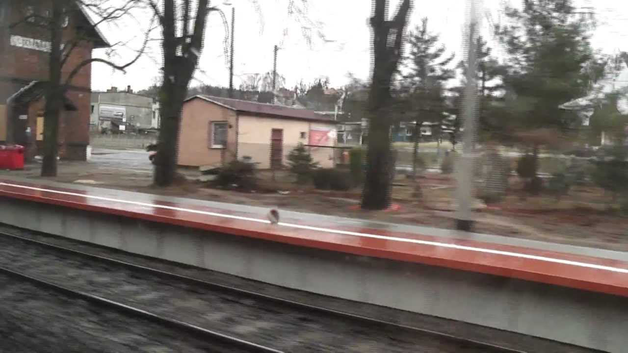 D29-356: Wyremontowaną linią do Wągrowca i z powrotem z okna szynobusu