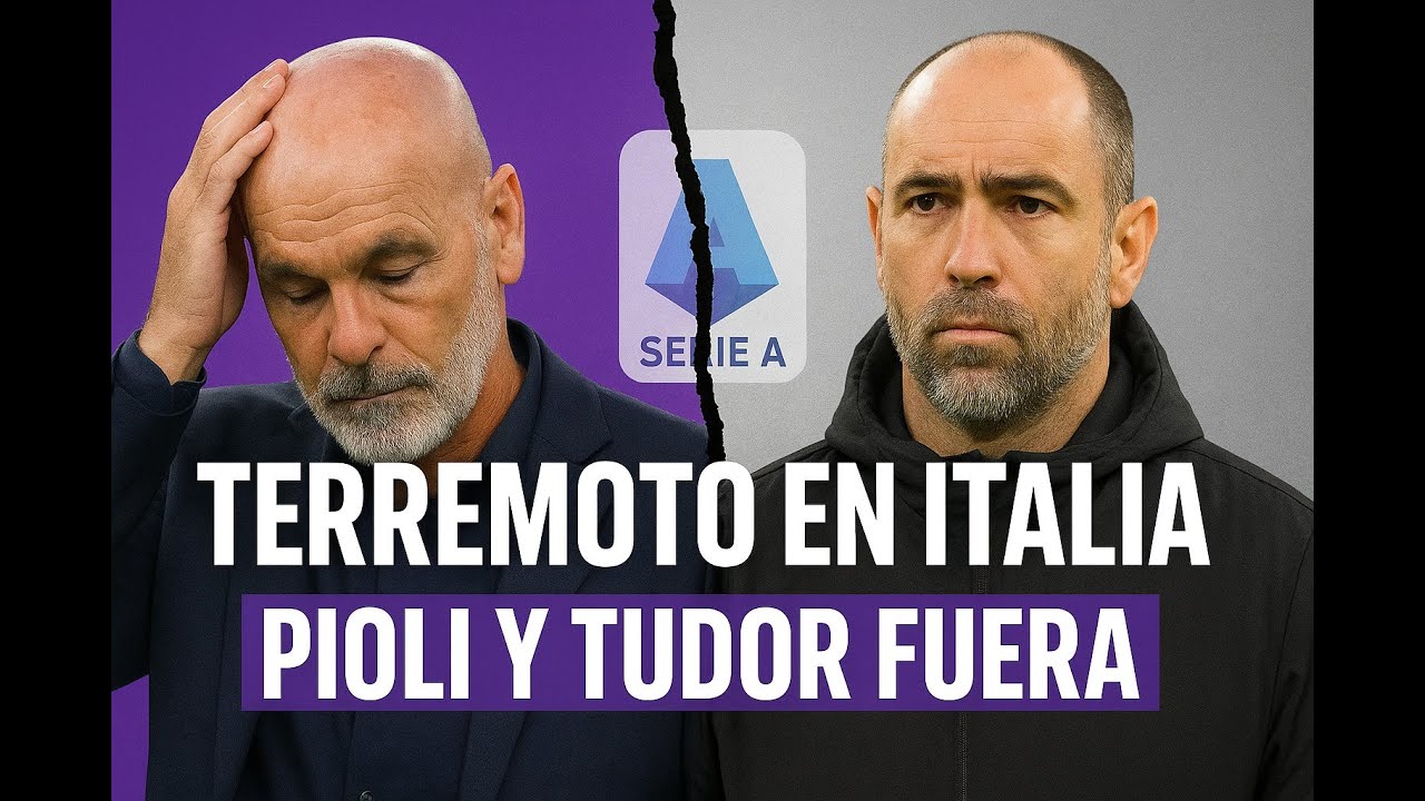 🚨 Juventus y Fiorentina al borde del abismo: por qué echaron a Pioli y Tudor