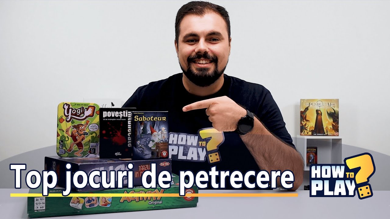 Top jocuri de societate de petrecere [#2]