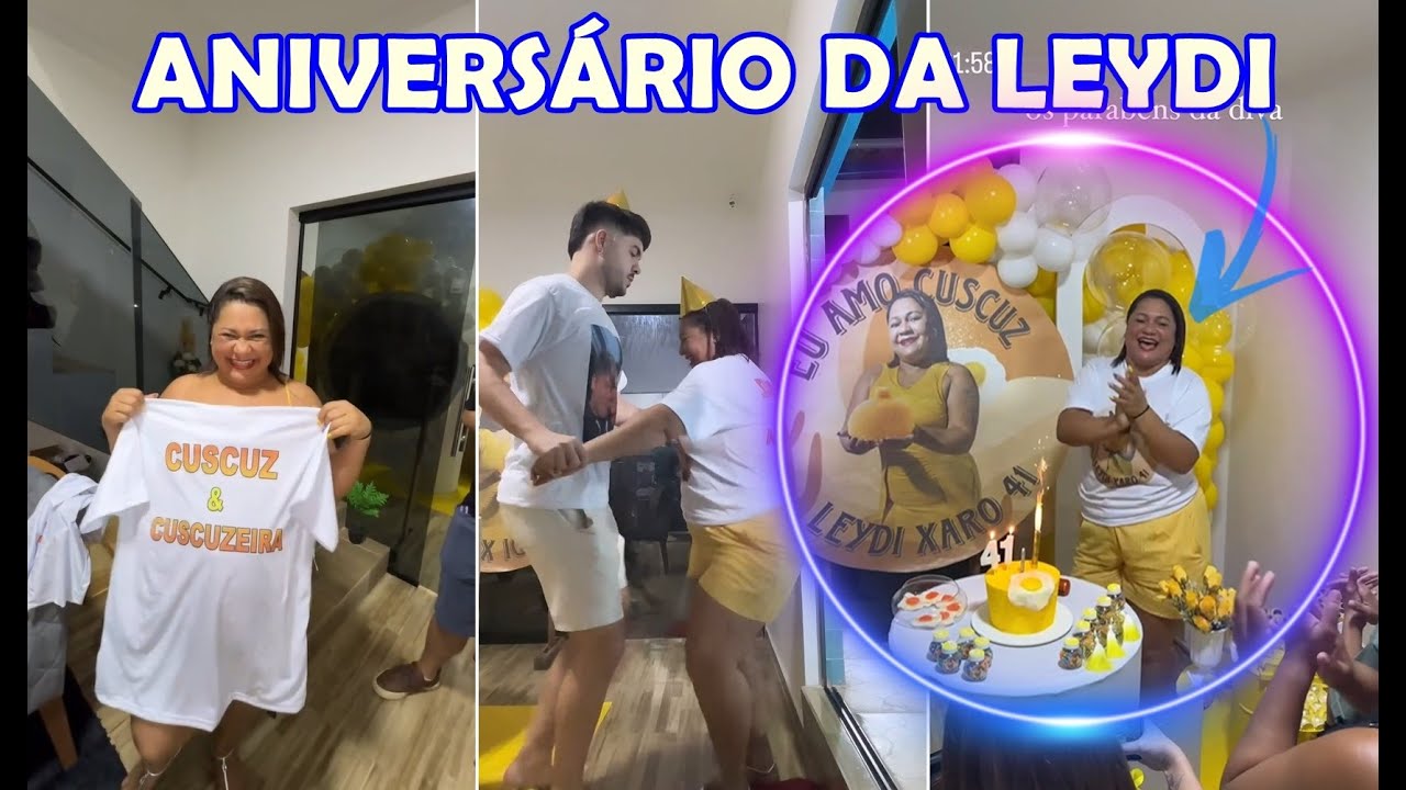 Alvaro Xaro na festa de aniversário da Leydi | Stories do Alvaro