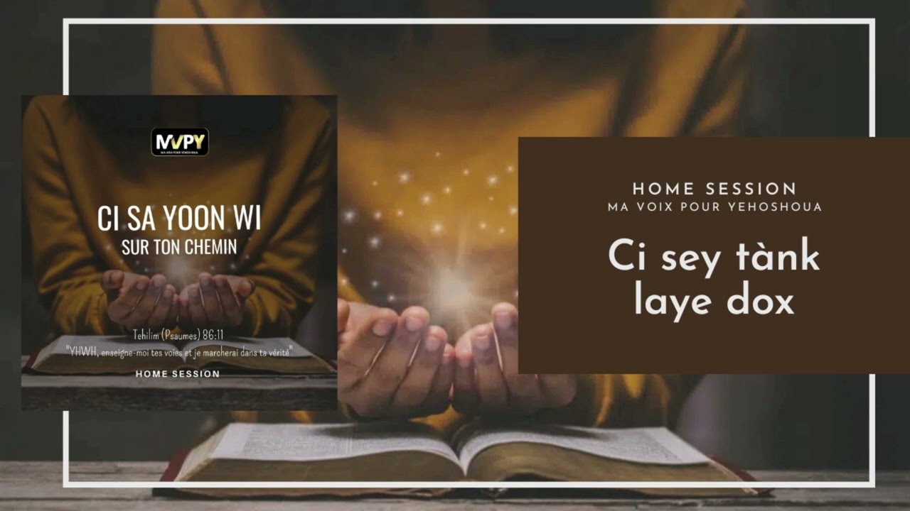 Ci sey tànk laye dox (Je marche dans tes pas)