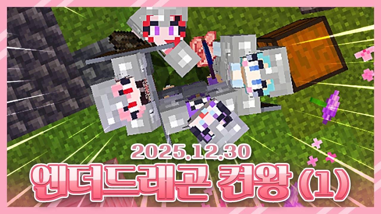 2025 12 30 연말맞이 엔더✨🦹‍♂️드래곤 에스더랑 같이 잡기 켠왕 1
