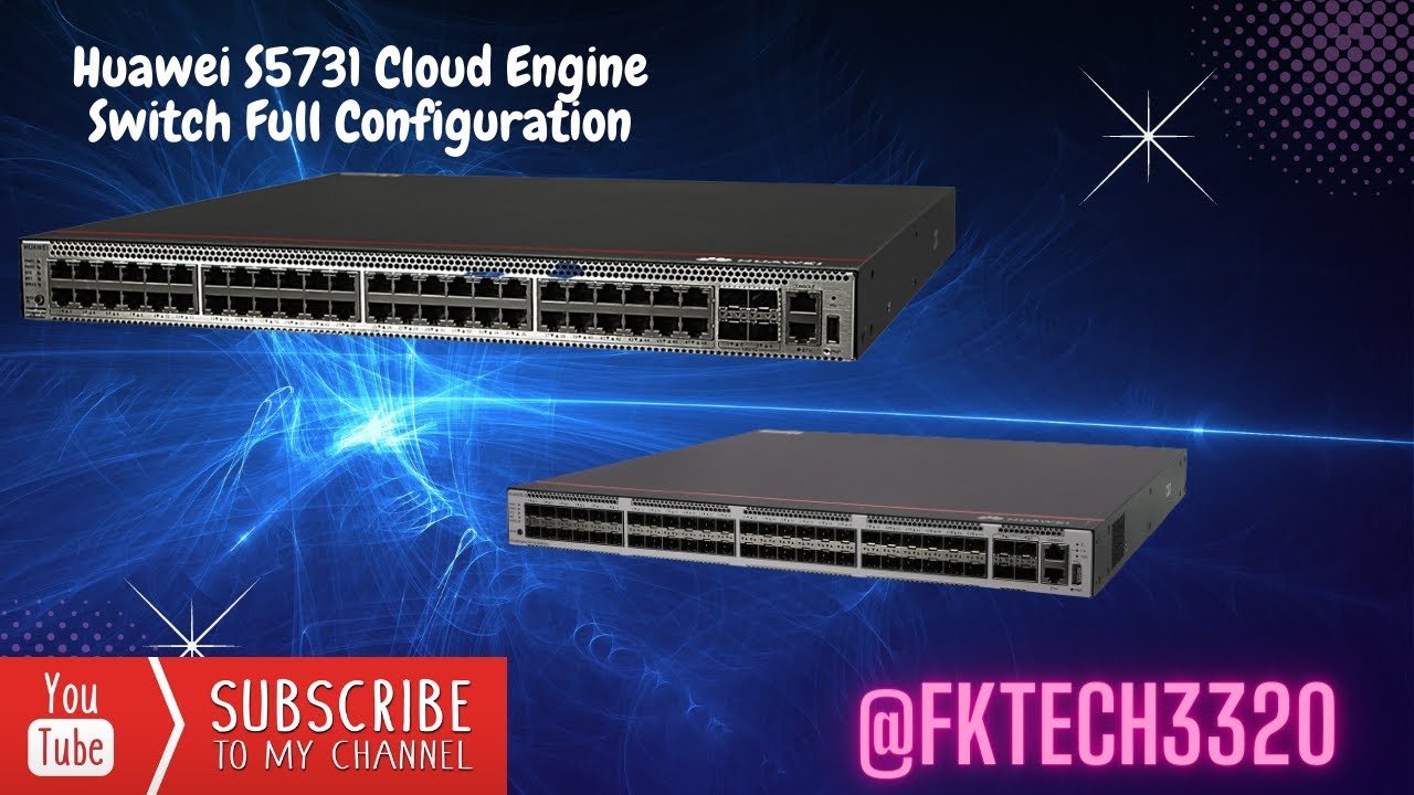 Huawei S5735-L48P4X-A1 Cloud Engine Switch Full Configuration