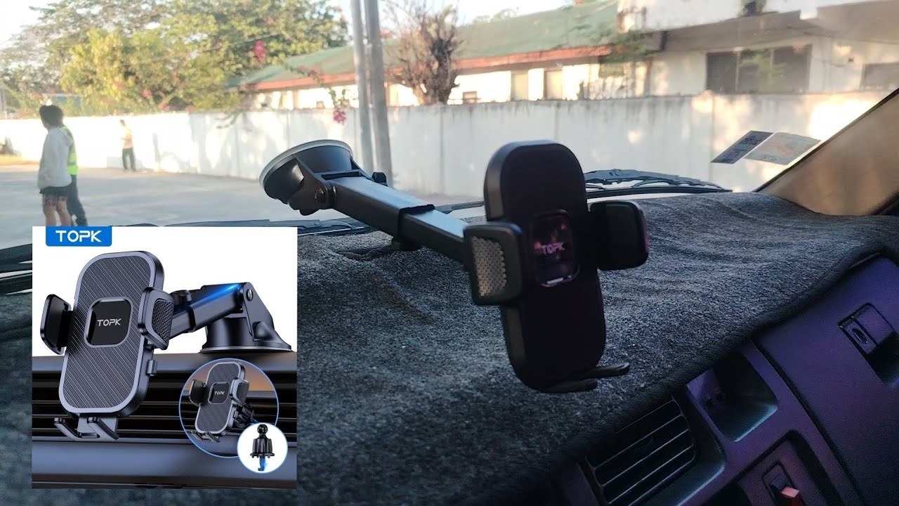 TOPK Car phone holder ordered @ShopeePhilippines 