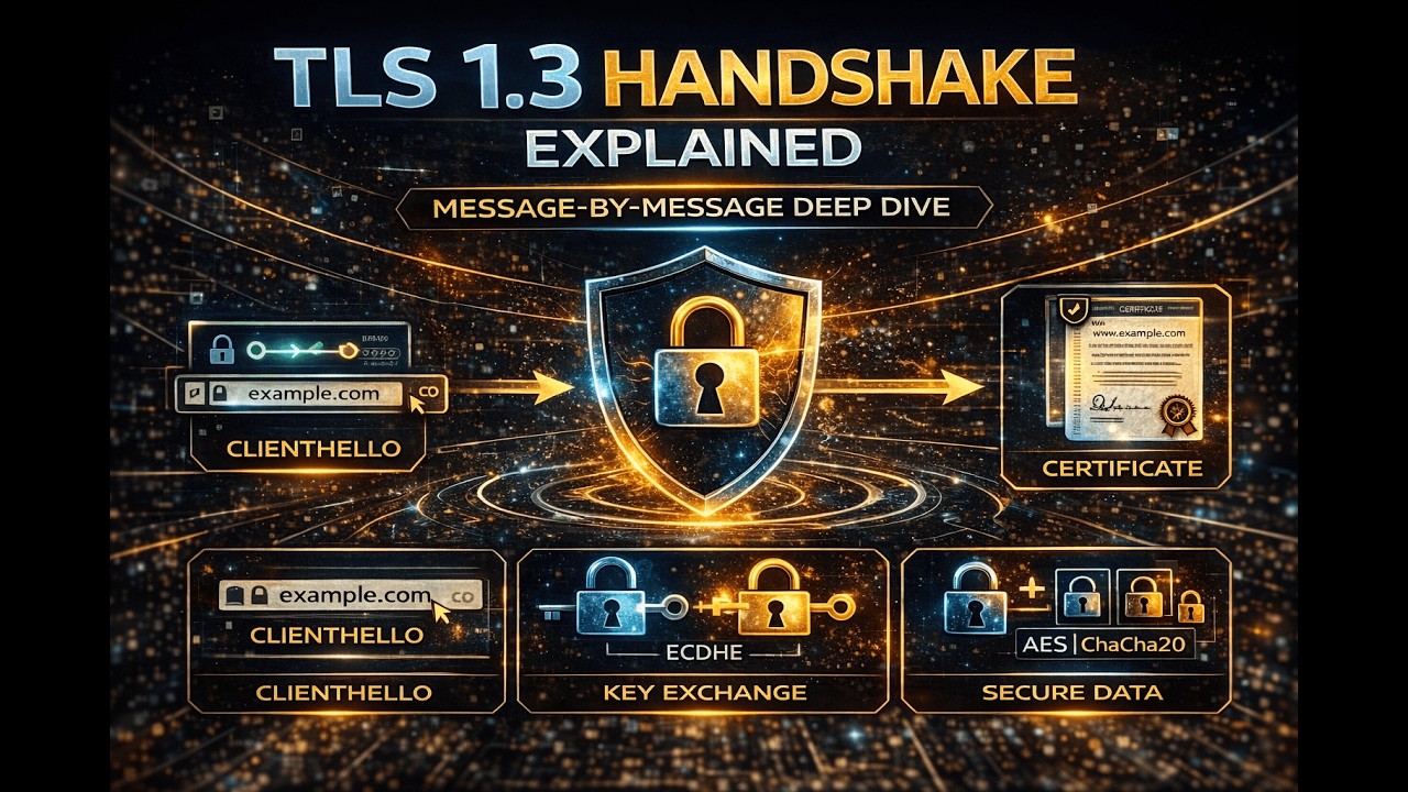 TLS 1.3 Handshake Explained – Message-by-Message Deep Dive