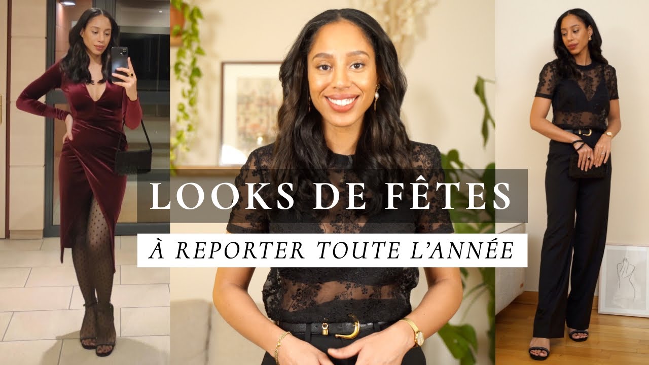 5 looks de fetes a reporter toute l'annee | Noël, Nouvel an, Anniversaire...