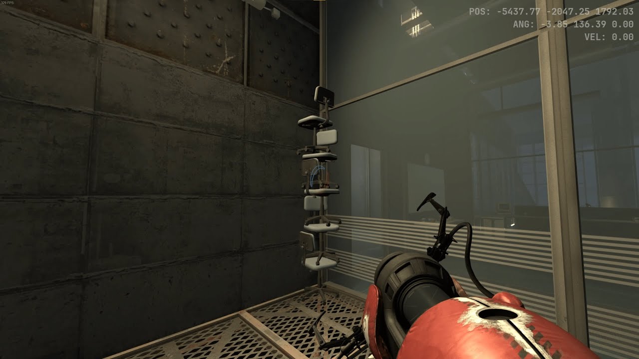 Portal Revolution: Spire Climb - Least Portals 4 Portals (and 11 Chairs)