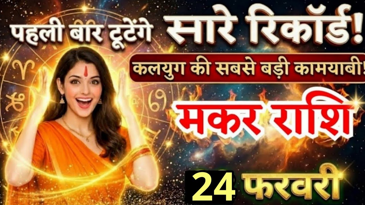 21 फरवरी, मकर राशि वालों कलयुग में पहली बार टूटेंगे सारे रिकॉर्ड, Makar Rashi, Aaj Ka Rashifal