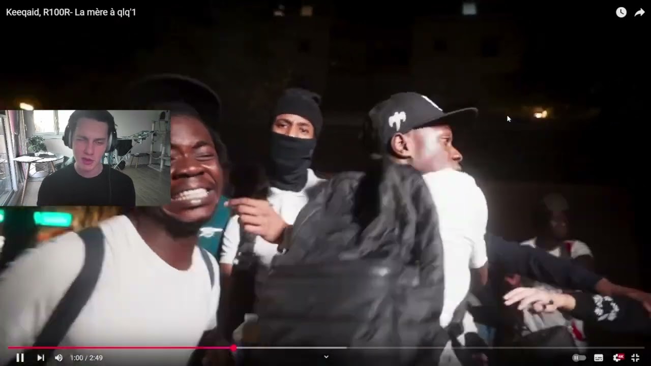 R&eacute;action &agrave; Keeqaid, R100R- La m&egrave;re &agrave; qlq'1 (ca se bicrave le shit comme a kercado &agrave; cot&eacute; du comico)