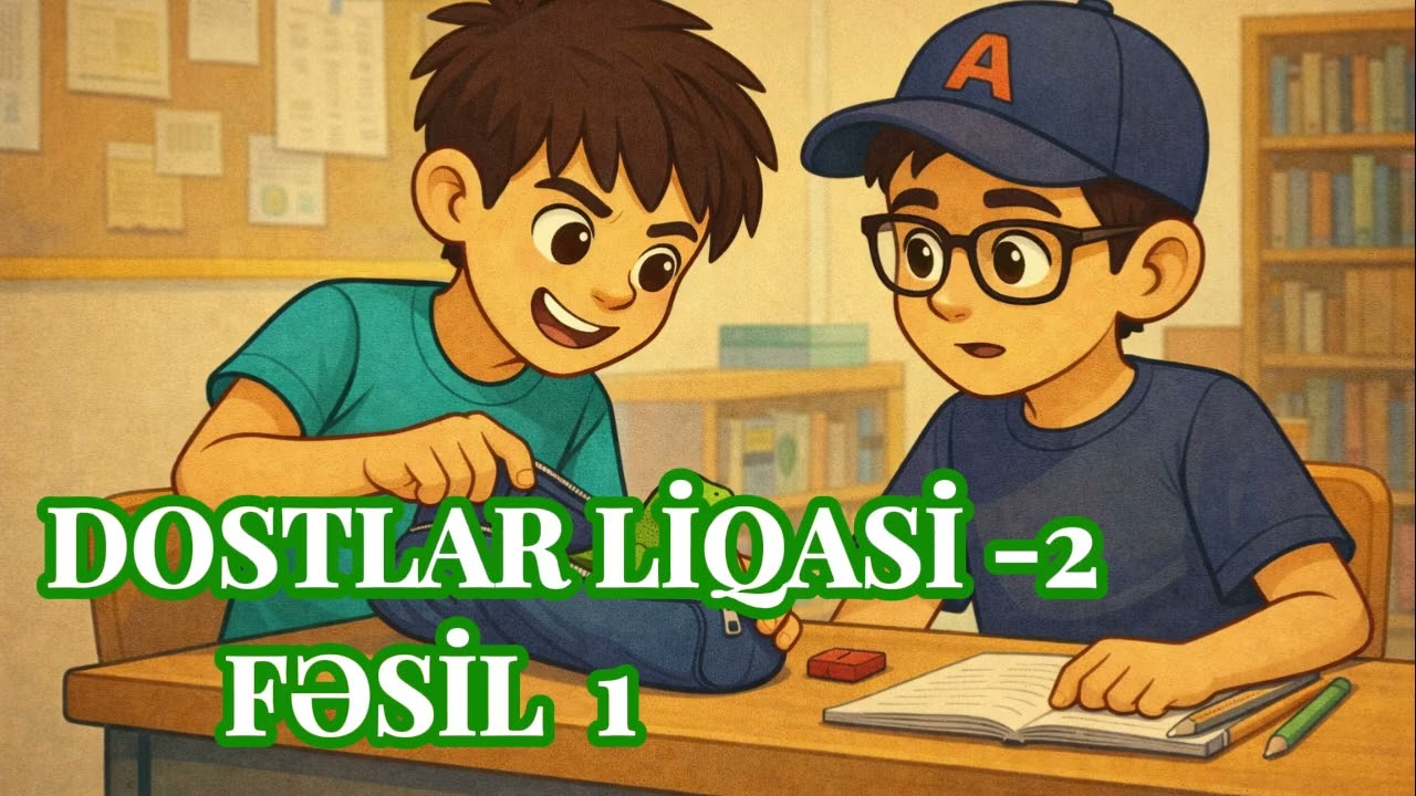 📖 DOSTLAR LİQASİ 2 ✨ FƏSİL 1 ✨ UŞAQLAR ÜÇÜN AUDİOKİTAB