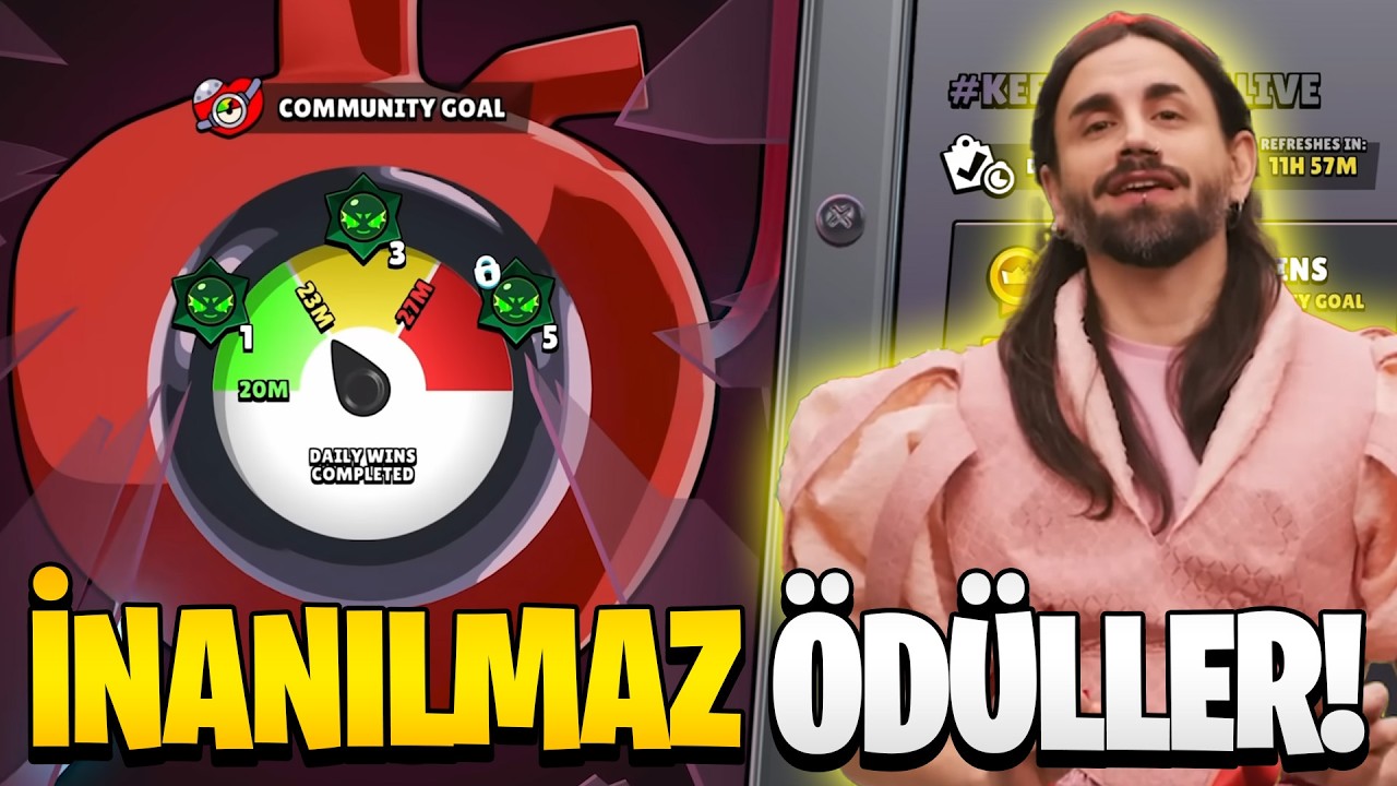 BRAWL'I CANLI TUT! YENİ KEEP BRAWL ALIVE ETKİNLİĞİ! İNANILMAZ &Uuml;CRETSİZ &Ouml;D&Uuml;LLER! - Brawl Stars
