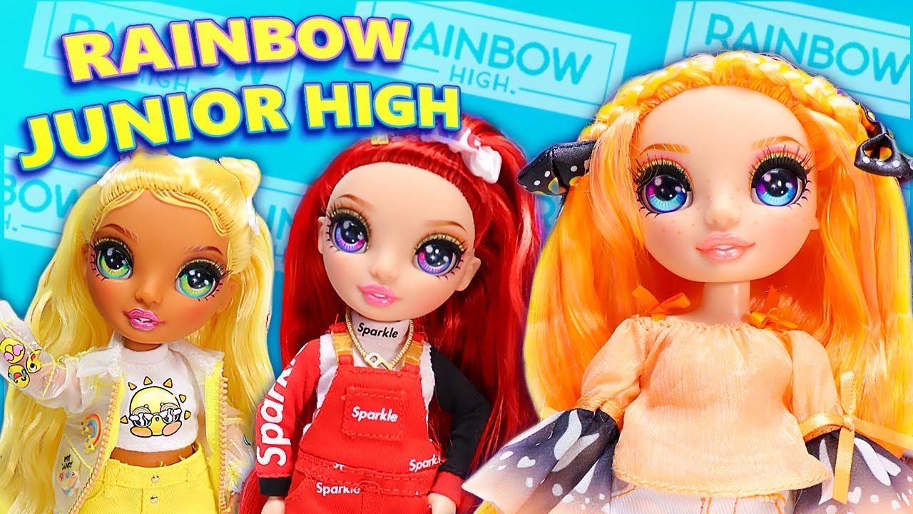They're Here! Are They Worth Collecting? - Rainbow Junior High Sunny, Poppy And Ruby Dolls