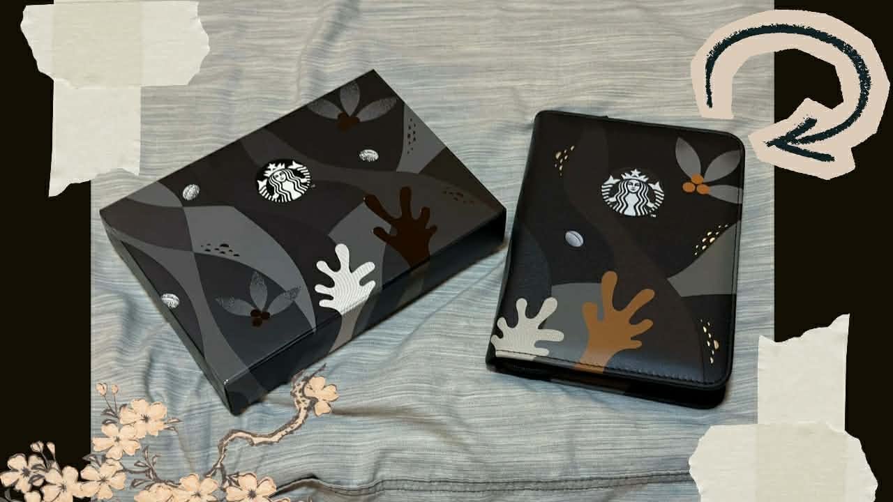 Starbucks 2026 Planner unboxing