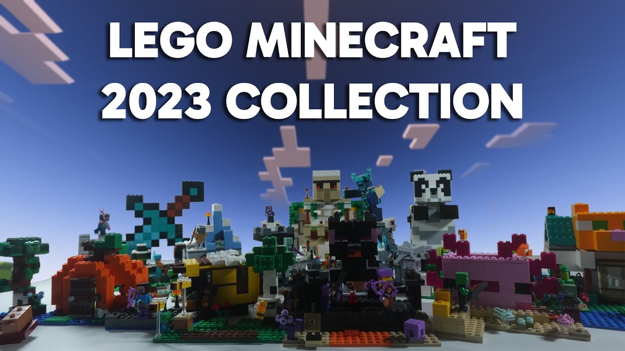 I Built Every 2023 LEGO Minecraft Set