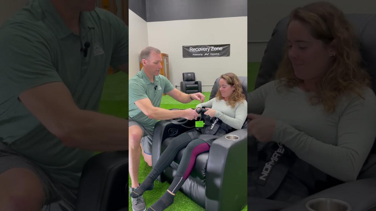 How to: Normatec hip sleeve attachement
