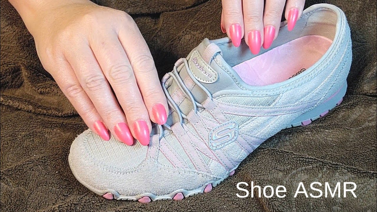 ASMR Shoe Tapping And Scratching-Whispered (Custom Video For Sam)