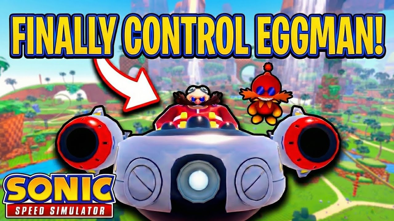 Unlocking Playable Dr. Eggman in Sonic Speed Simulator