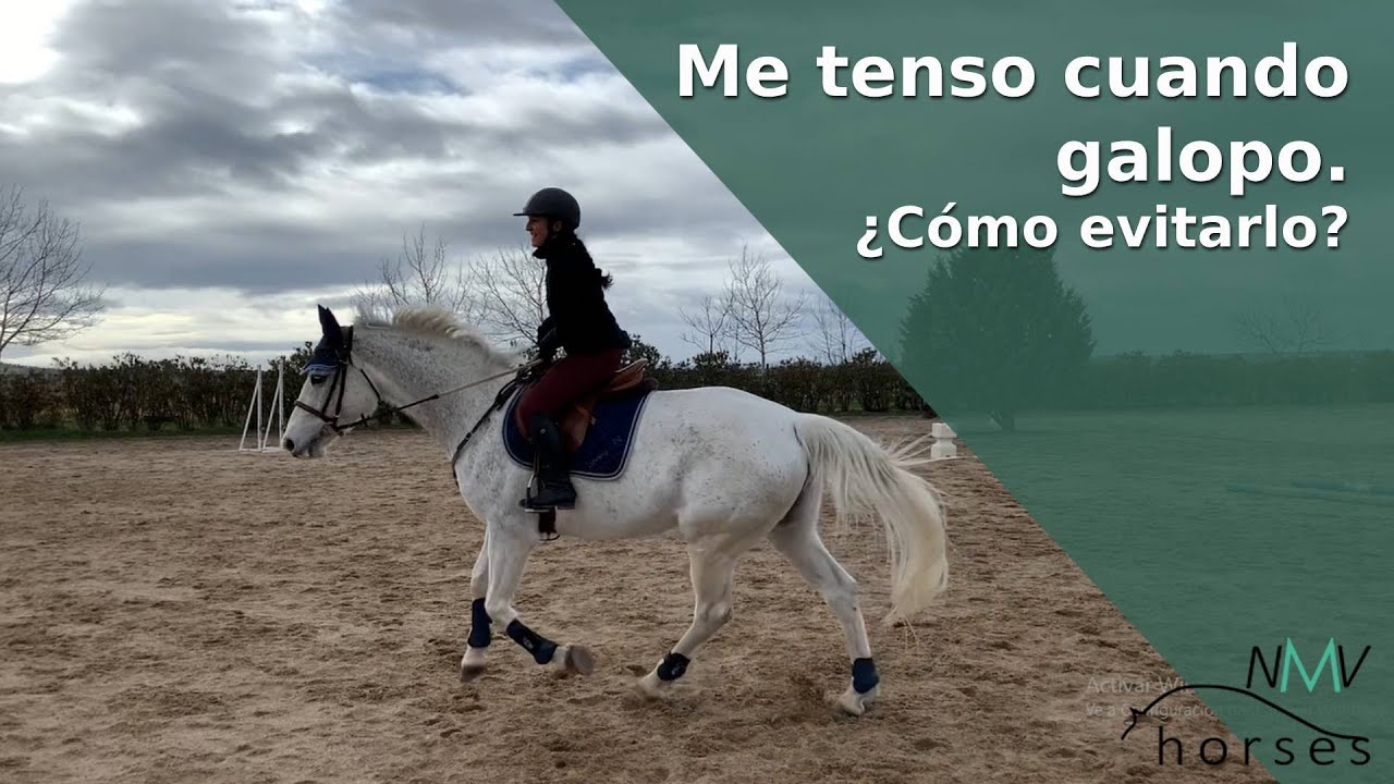 🐴Me TENSO cuando galopo con mi caballo🐴TRUCOS para evitar la tensión y el desequilibrio al galope🐴