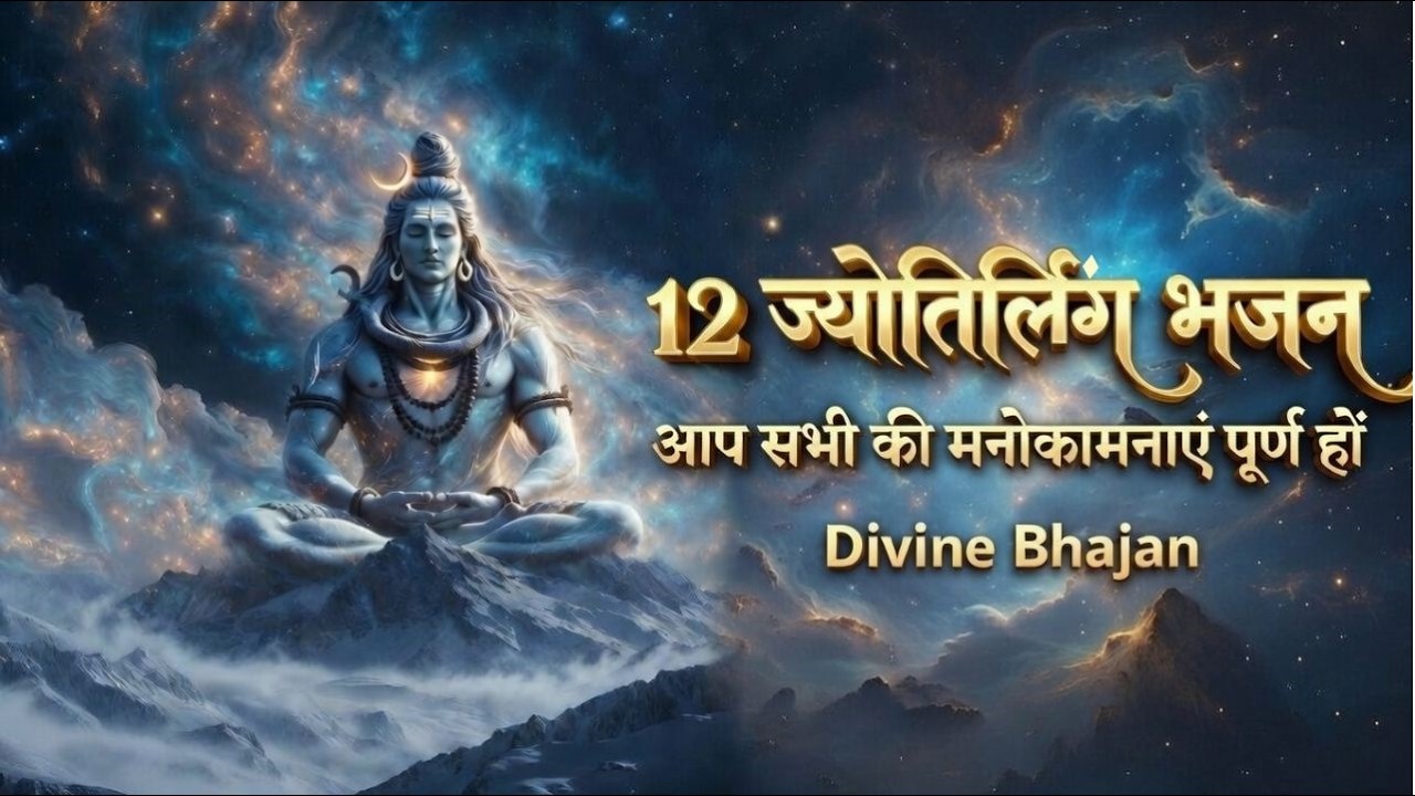ॐ 12 ज्योतिर्लिंग भजन | 12 Jyotirlinga Bhajan | Soulful Shiva Bhajan |
