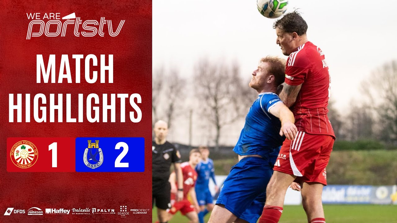 Portadown 1 - 2 Dungannon Swifts | Clearer Water Irish Cup 6th Round | 07/02/26
