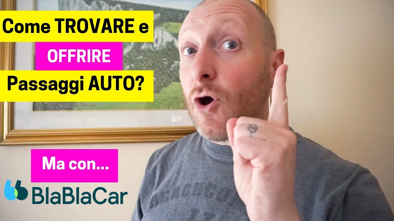 BlaBlaCar: come trovare e offrire passaggi in auto
